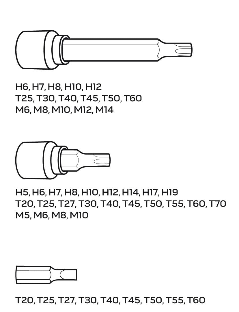 NEO TOOLS Jeu d'embouts Torx 49 pièces - Le Comptoir du Soudeur