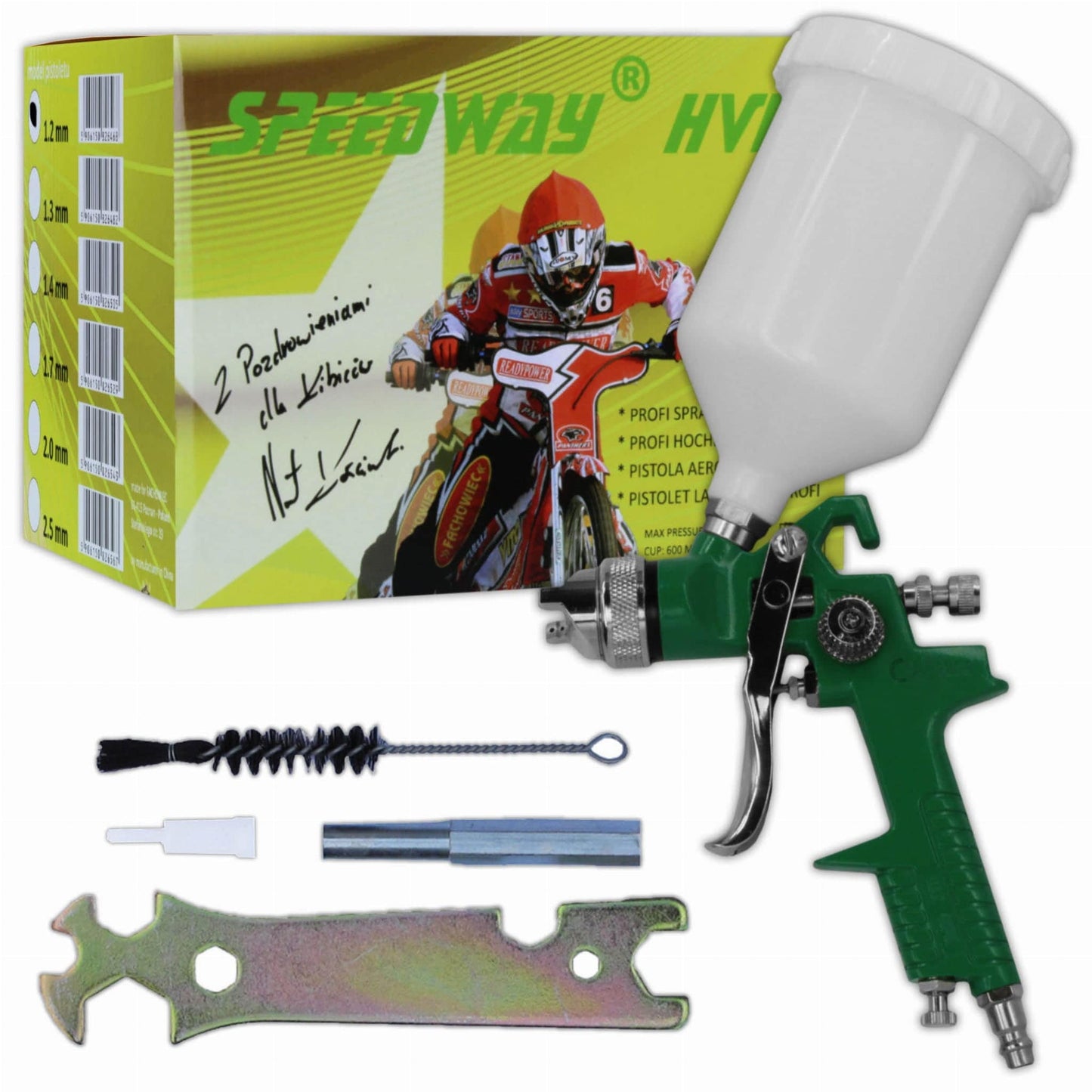 Pistolet à peinture SPEEDWAY HVLP 1.2mm - Le Comptoir du Soudeur