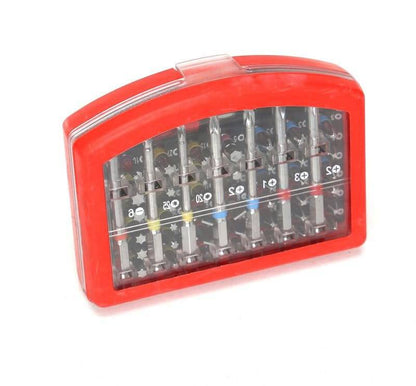 Tagred 56 pièces. Jeu d'embouts TORX, 1/4" ALLEY - 25mm, 75mm - Le Comptoir du Soudeur