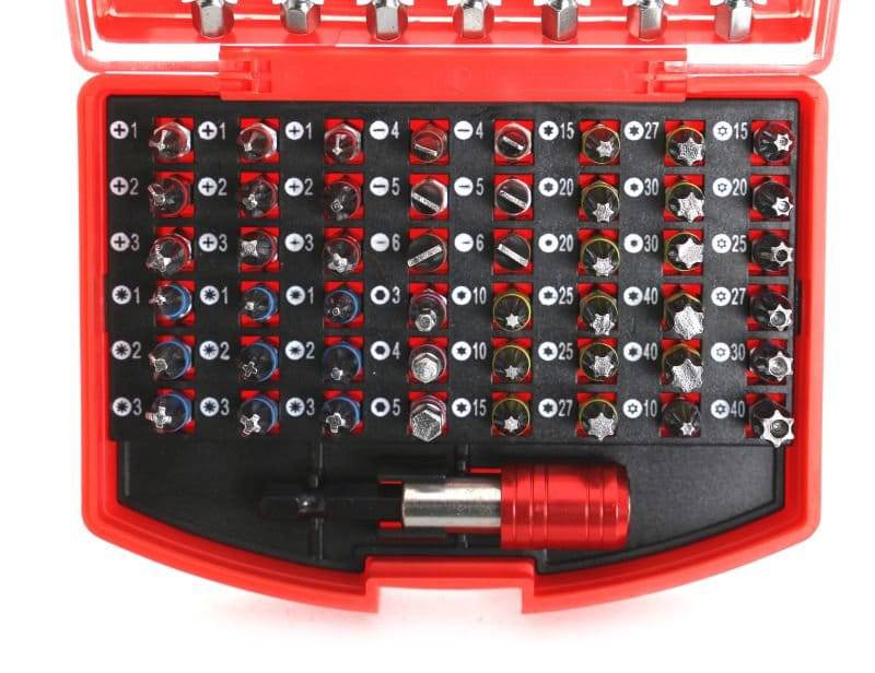 Tagred 56 pièces. Jeu d'embouts TORX, 1/4" ALLEY - 25mm, 75mm - Le Comptoir du Soudeur