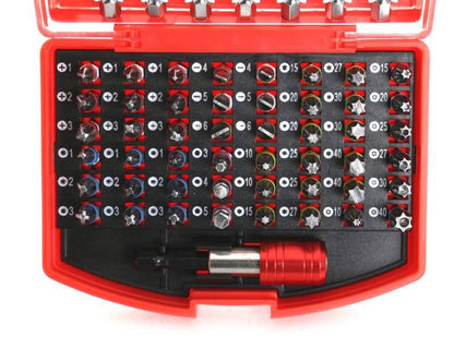 Tagred 56 pièces. Jeu d'embouts TORX, 1/4" ALLEY - 25mm, 75mm - Le Comptoir du Soudeur