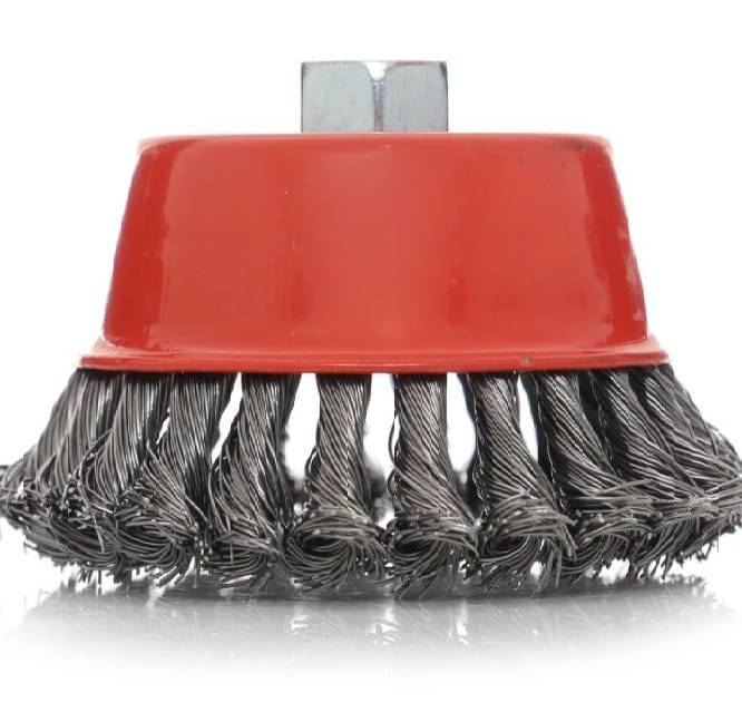 Tagred Brosse métallique M14 125mm - Le Comptoir du Soudeur