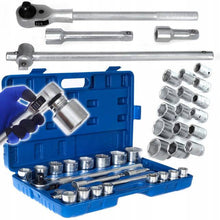 Tagred Clé à douille 6 pans 3/4" forgée CRV 21 pièces pour TIR - Le Comptoir du Soudeur