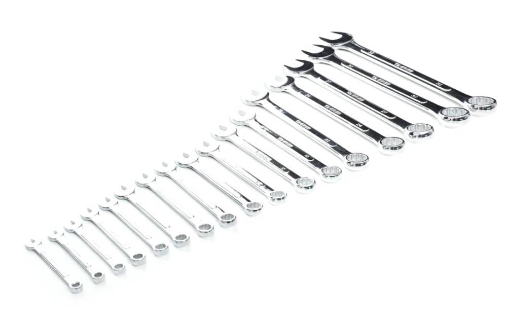 Tagred Clé mixte 17 pièces 6-32 mm, CrV - Le Comptoir du Soudeur