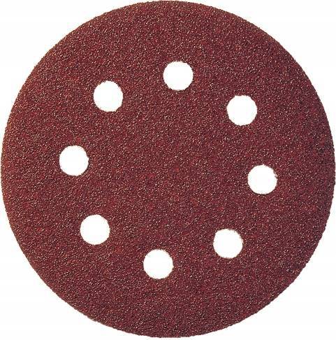 Tagred Support velcro avec trous d'extraction de poussière d. 60 125mm 50pcs - Le Comptoir du Soudeur