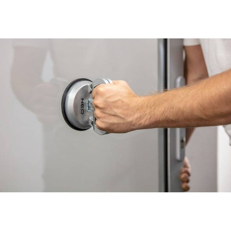 Ventouse en verre avec poignée - 50 kg Neo Tools - Le Comptoir du Soudeur