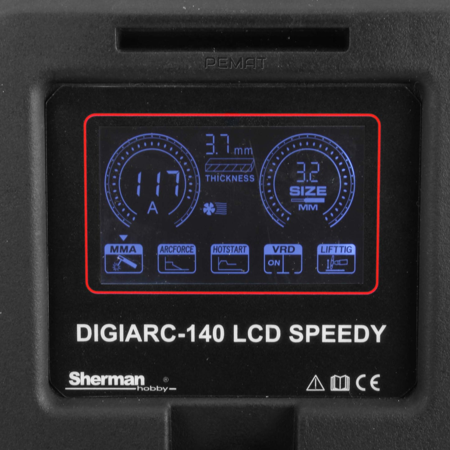 SHERMAN DIGIARC 140 LCD SPEEDY - Le Comptoir du Soudeur