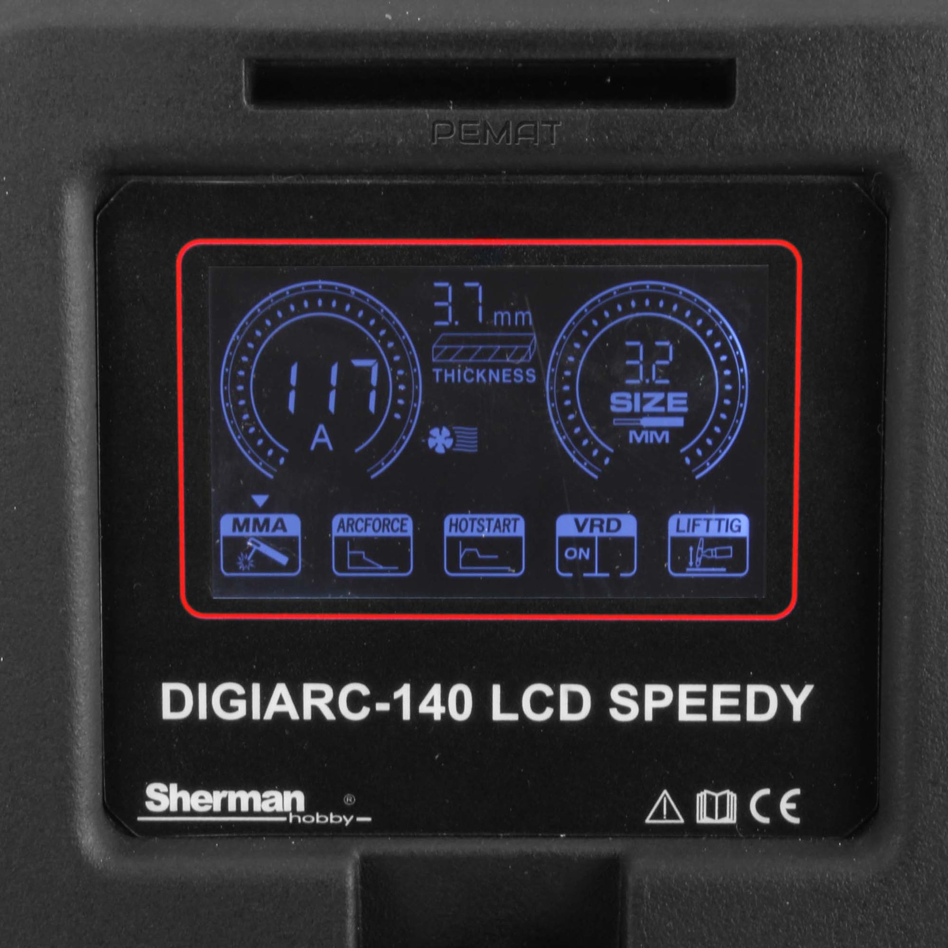 SHERMAN DIGIARC 140 LCD SPEEDY - Le Comptoir du Soudeur