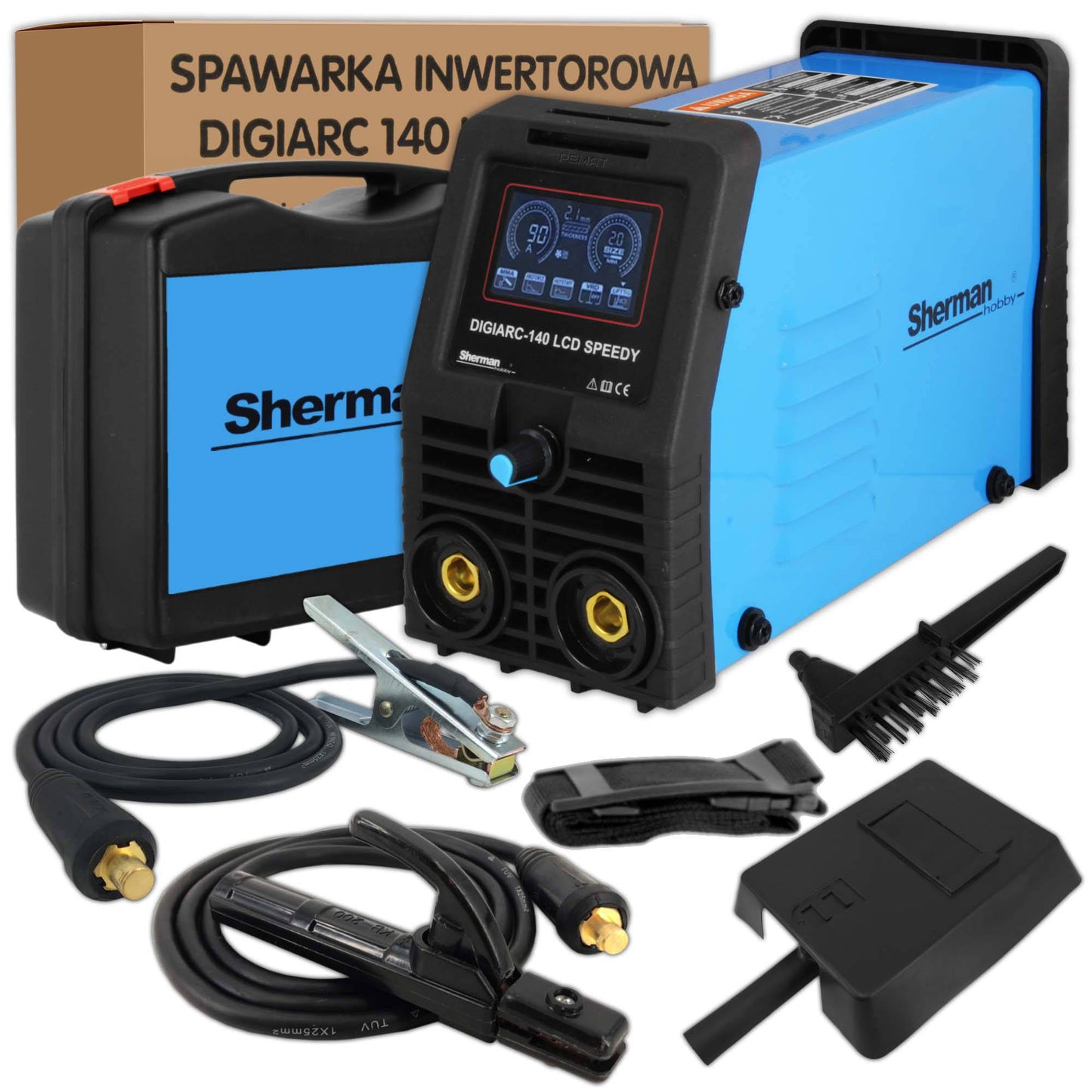 SHERMAN DIGIARC 140 LCD SPEEDY - Le Comptoir du Soudeur