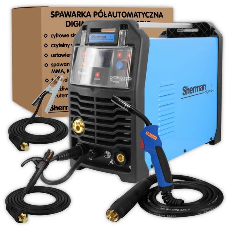 Sherman DIGIMIG 200X Synergic - Le Comptoir du Soudeur