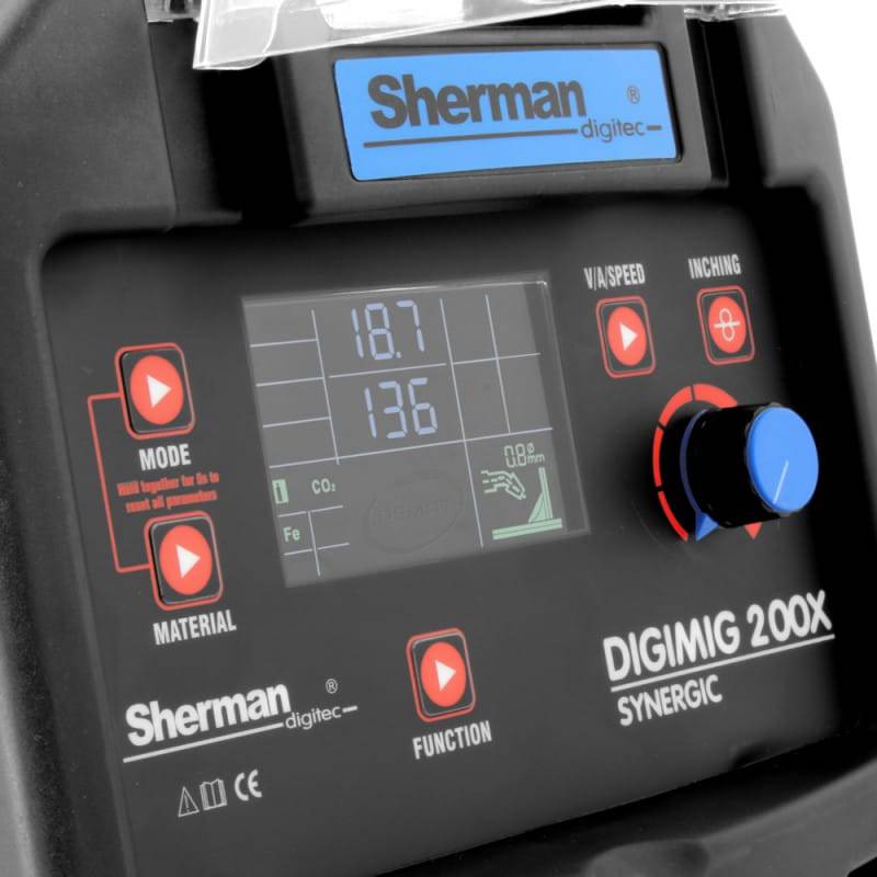 Sherman DIGIMIG 200X Synergic - Le Comptoir du Soudeur