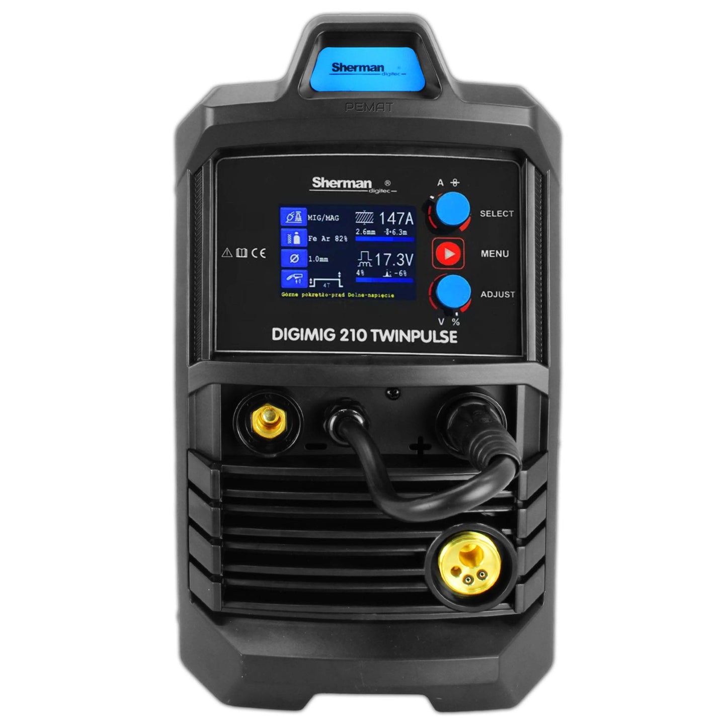 SHERMAN DIGIMIG 210 TWINPULSE - Le Comptoir du Soudeur