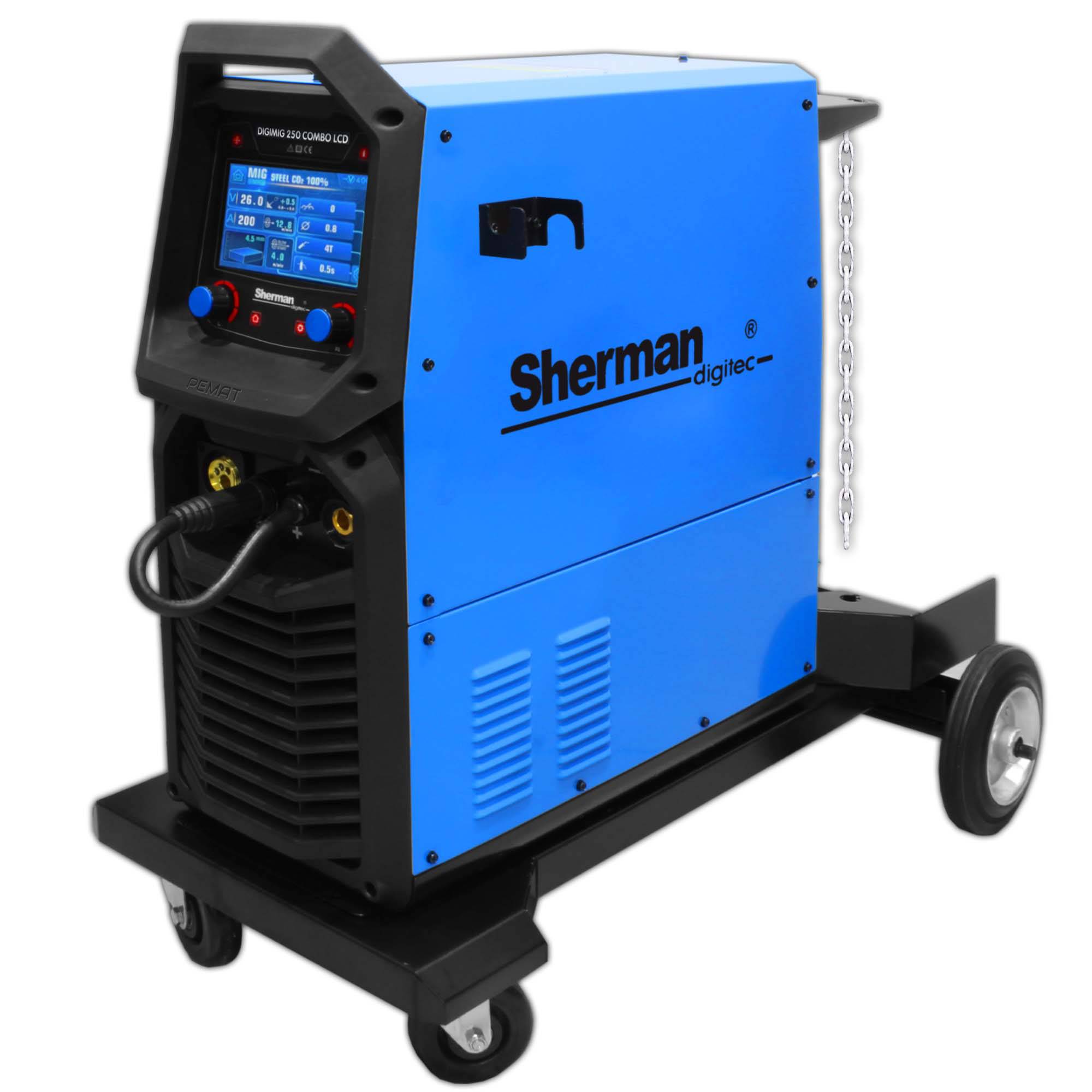 Sherman DIGIMIG 250 COMBO LCD - Le Comptoir du Soudeur