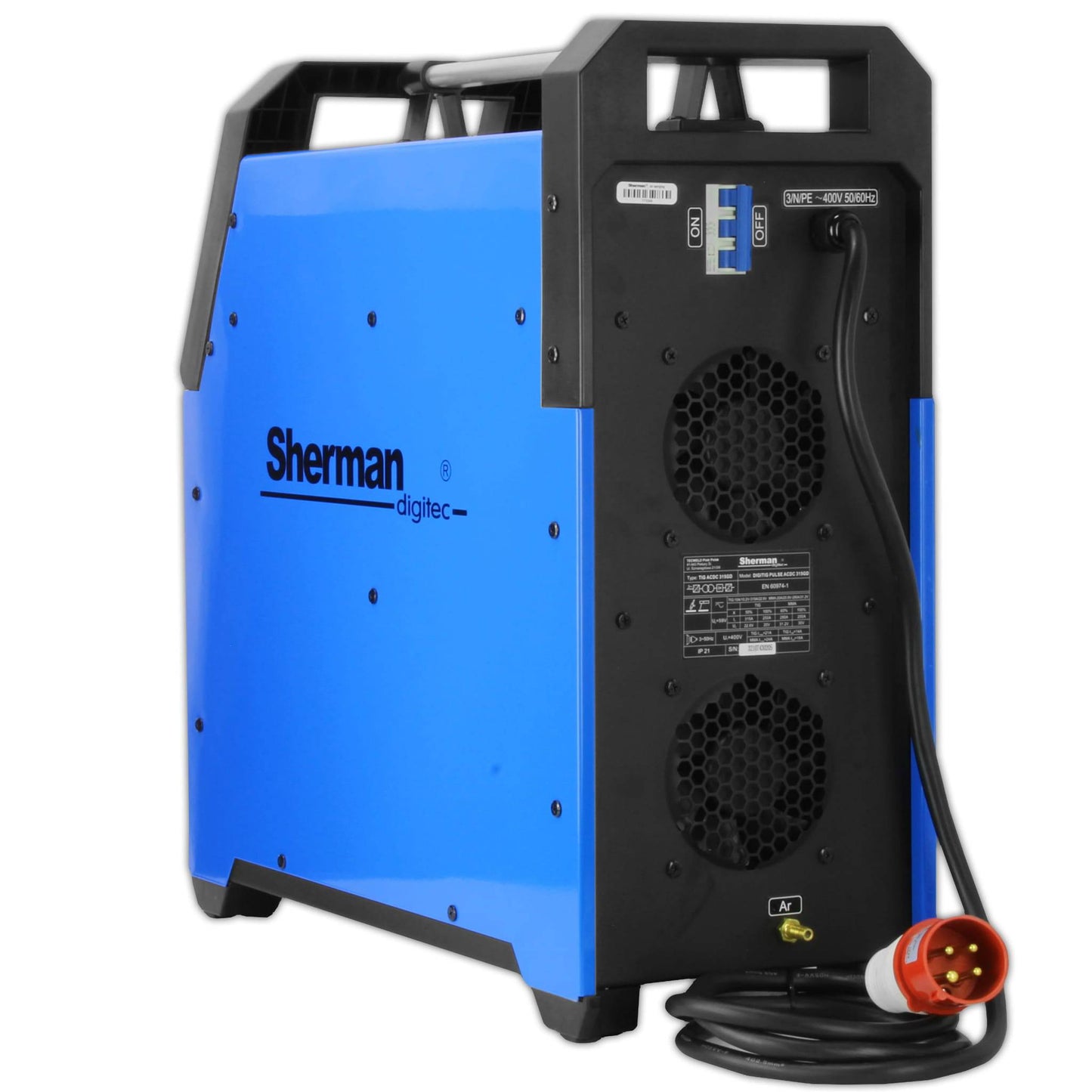 Sherman DIGITIG PULSE AC/DC 315GD Poste à souder - Le Comptoir du Soudeur