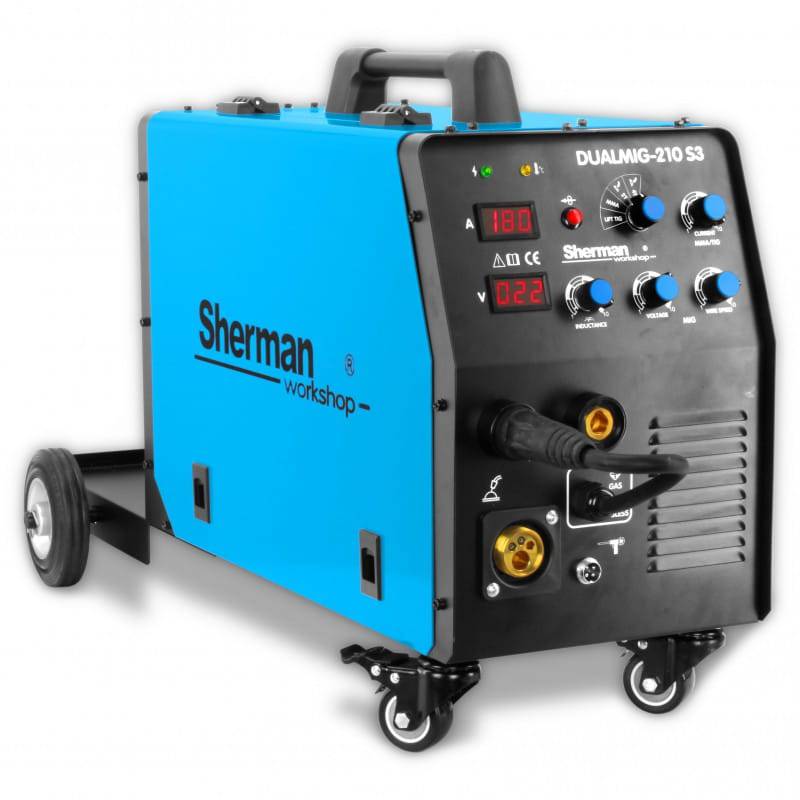 Sherman DualMIG 210 S3 Poste à souder - Le Comptoir du Soudeur