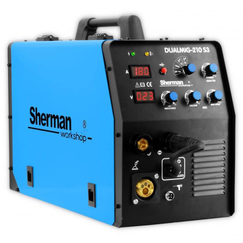 Sherman DualMIG 210 S3 Poste à souder - Le Comptoir du Soudeur