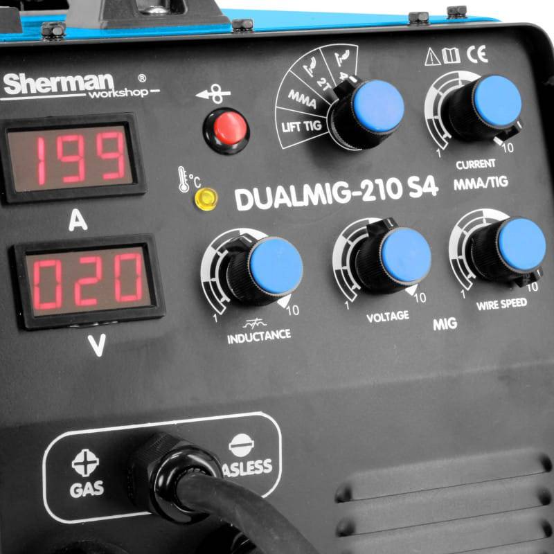 Sherman DualMIG 210 S4 Poste à souder - Le Comptoir du Soudeur