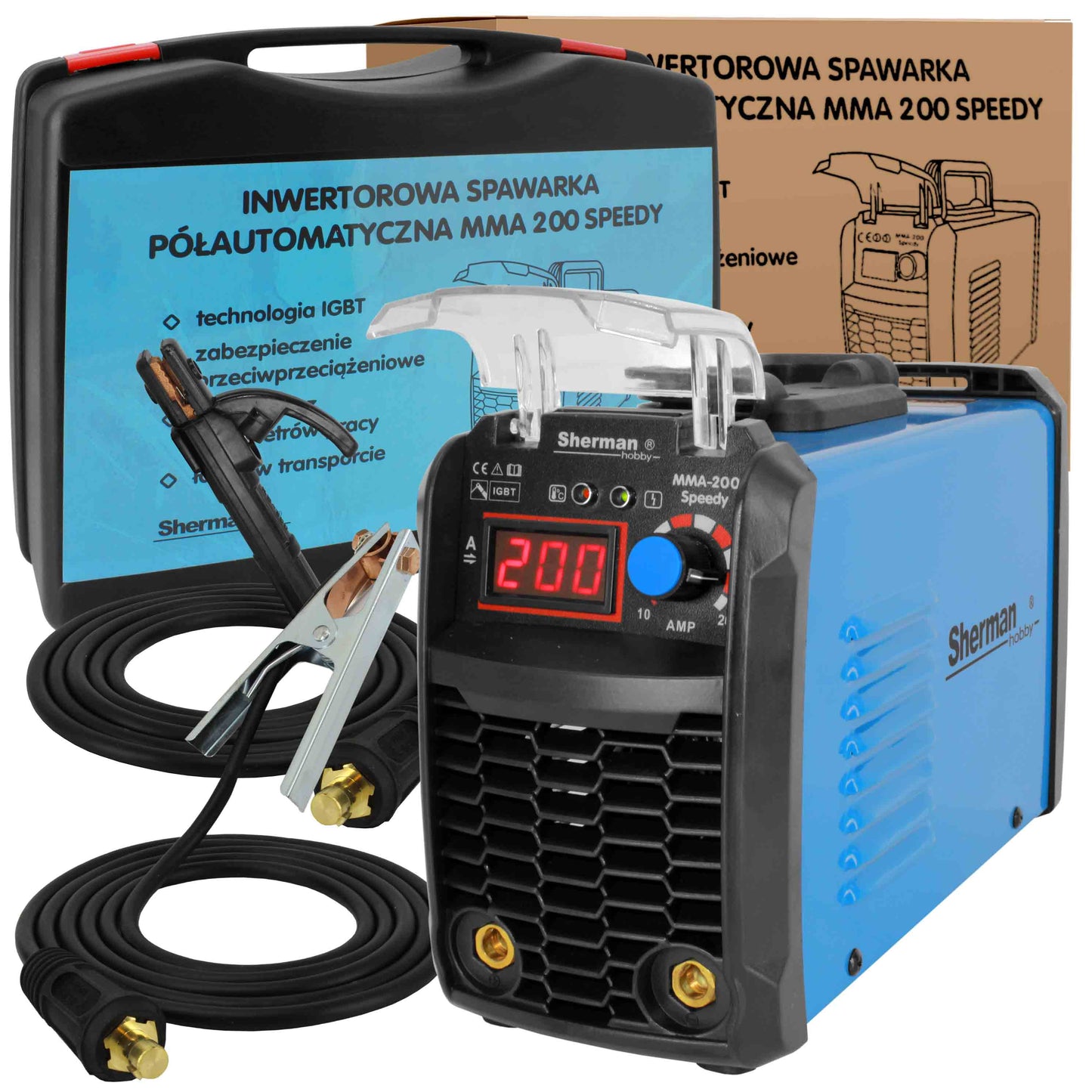 Sherman MMA 200 Speedy Onduleur Poste à souder - Le Comptoir du Soudeur