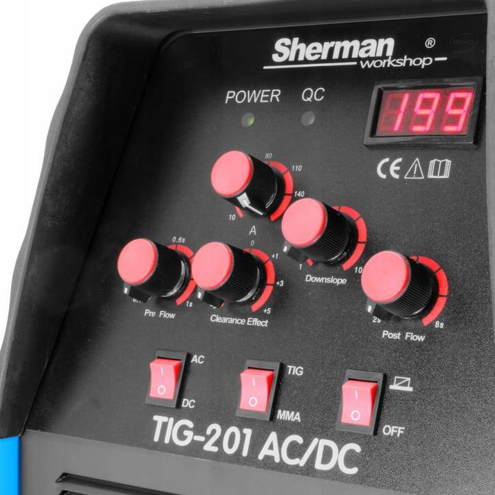 Sherman TIG 201 AC/DC Poste à souder - Le Comptoir du Soudeur