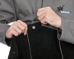 Weldas Arc Knight® Tablier attaché aux boléros - Le Comptoir du Soudeur