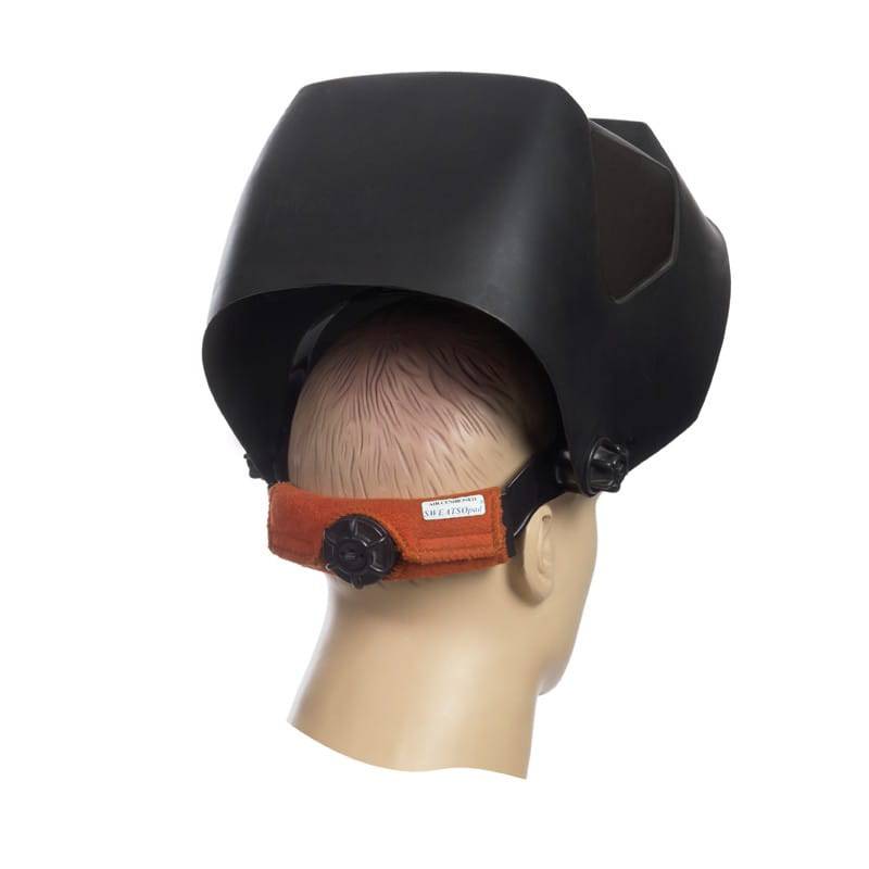 Weldas confort du casque, bande anti-sueur pour la partie arrière du support, paquet de 2 pièces (long. 14cm) - Le Comptoir du Soudeur