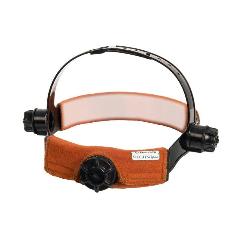 Weldas confort du casque, bande anti-sueur pour la partie arrière du support, paquet de 2 pièces (long. 14cm) - Le Comptoir du Soudeur
