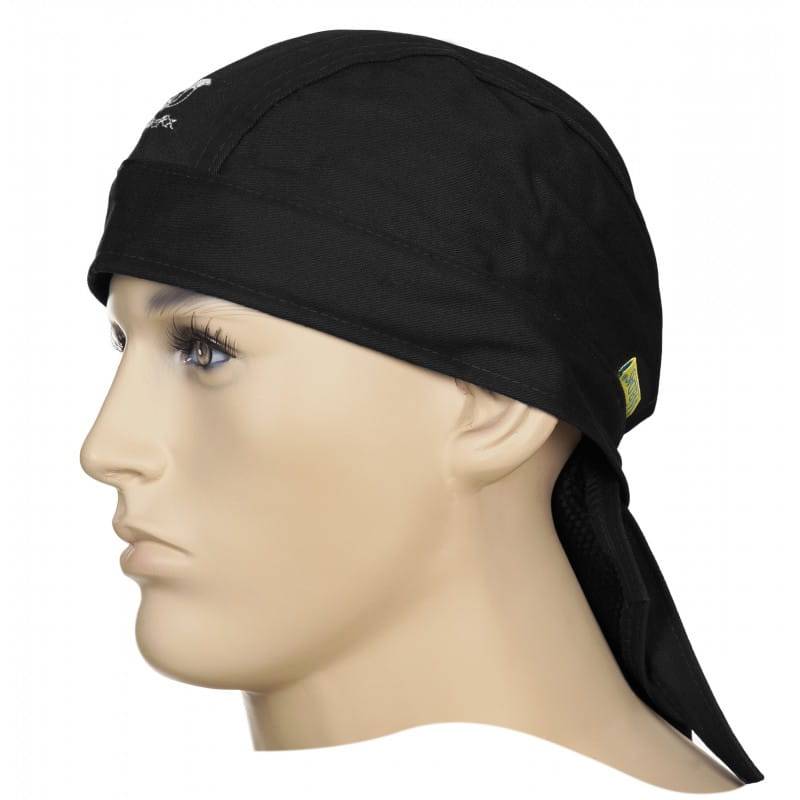 Weldas Doo-rag noir, ignifugé - Le Comptoir du Soudeur