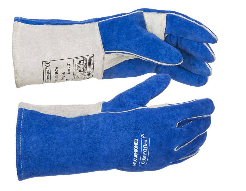 Weldas COMFOflex® Gants de soudage bleu - Le Comptoir du Soudeur