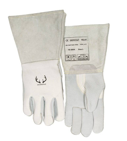 Weldas DEERSOsoft® Gants de soudage en cuir de cerf - Le Comptoir du Soudeur