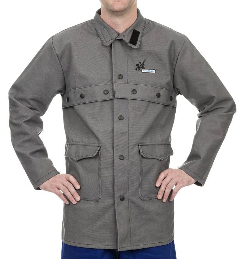 Weldas Arc Knight® Veste de soudage ignifuge - Le Comptoir du Soudeur