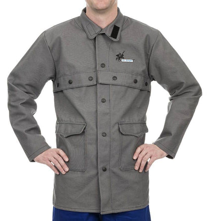 Weldas Arc Knight® Veste de soudage ignifuge - Le Comptoir du Soudeur