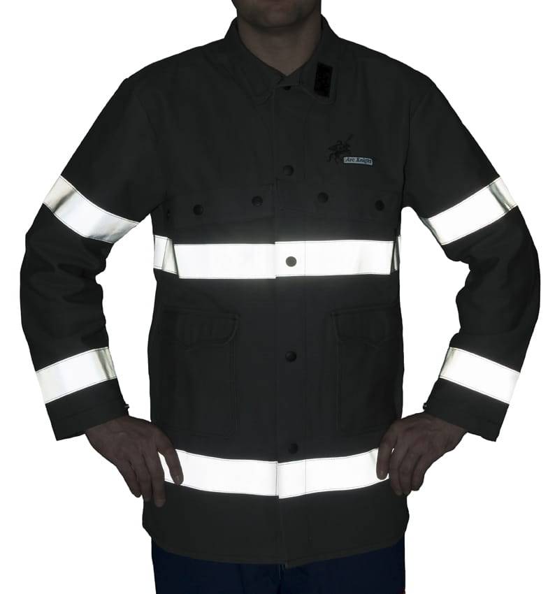 Weldas Arc Knight® Veste haute visibilité ignifuge - Le Comptoir du Soudeur
