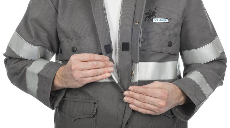 Weldas Arc Knight® Veste haute visibilité ignifuge - Le Comptoir du Soudeur