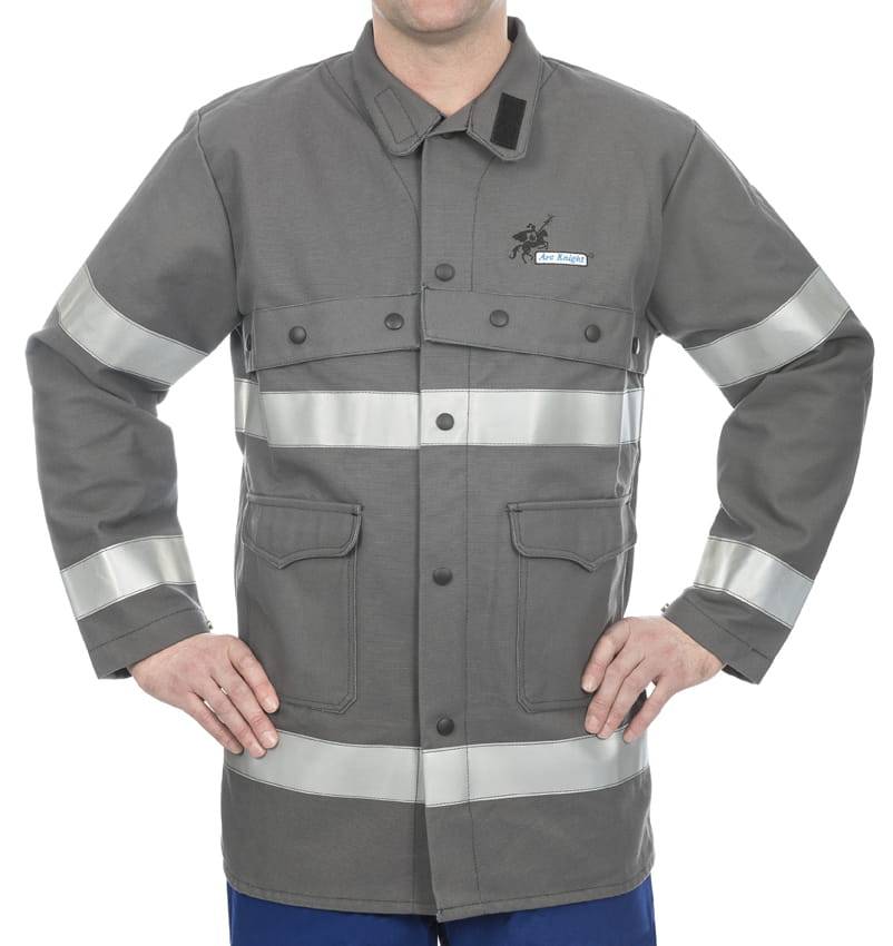 Weldas Arc Knight® Veste haute visibilité ignifuge - Le Comptoir du Soudeur