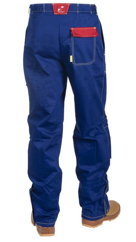 Weldas Fire Fox ™ Pantalon de soudage bleu - Le Comptoir du Soudeur