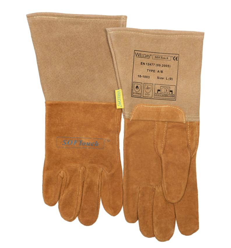 Weldas SOFTouch ™ TIG Gants de soudage en peau de porc - Le Comptoir du Soudeur
