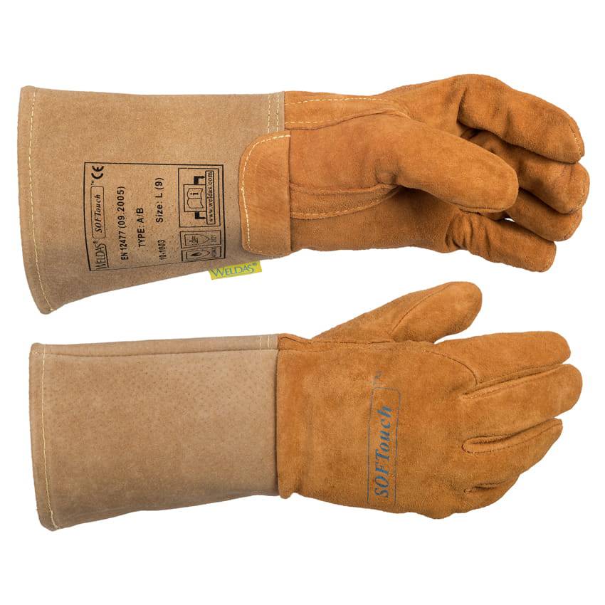 Weldas SOFTouch ™ TIG Gants de soudage en peau de porc - Le Comptoir du Soudeur