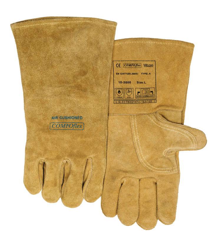 Weldas COMFOflex® Gants de soudage  BUCKTAN WIDE BODY - Le Comptoir du Soudeur