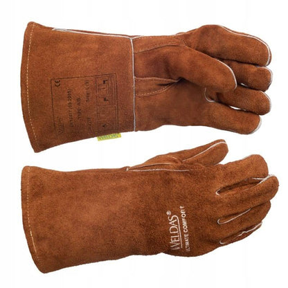 Weldas Gants de soudage avec un pouce en droit et renforcé - Le Comptoir du Soudeur