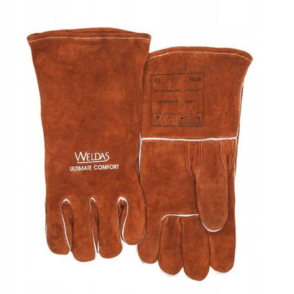 Weldas Gants de soudage avec un pouce en droit et renforcé - Le Comptoir du Soudeur