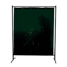 Ecran de soudage avec un rideau suspendu - Le Comptoir du Soudeur